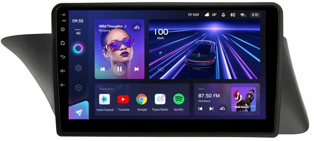 Магнитола для Lexus ES250 2012-2015 (взамен монохром экрана) - Teyes CC3L на Android 10, 8-ядер, CarPlay, 4G SIM-слот