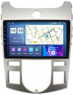 Магнитола для KIA Cerato 2 2008-2013 (климат) - Parafar PF279-climatUHD на Android 13, Быстрая, QLED, CarPlay, 4G SIM-слот