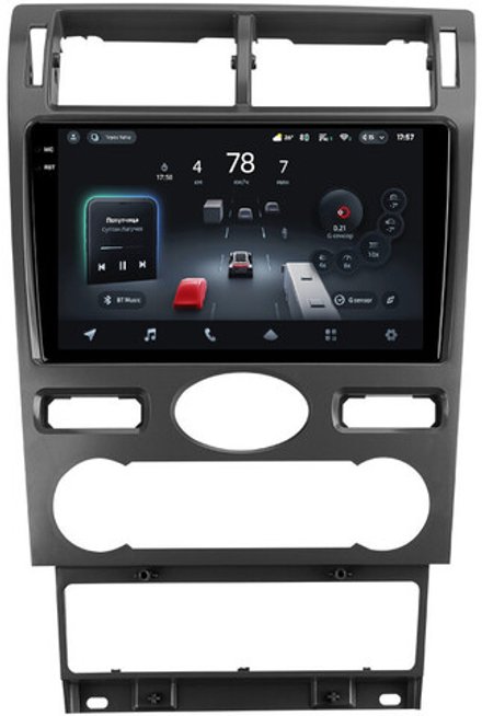 Магнитола для Ford Mondeo 3 2000-2006 (климат) - Teyes CC4-PRO монитор 9.5" 2K QLED на Android 13, Snapdragon 778G, ИИ, CarPlay, DSP, 4G SIM-слот