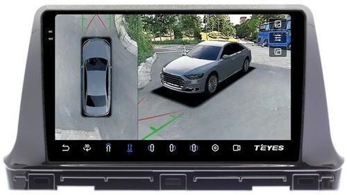 Магнитола для KIA Seltos 2020+ - Teyes CC3-2K-360 на Android 10, 2K QLED, 6Гб+128Гб, CarPlay, 4G SIM-слот, 4 камеры в комплекте