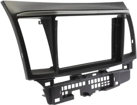 Магнитола для Mitsubishi Lancer X 2007-2016 - FarCar BM037-9/3281M монитор 9.5" QLED на Android 14, TS10, 4+32Гб, CarPlay, 4G SIM-слот