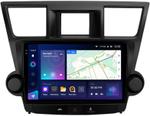 Магнитола для Toyota Highlander 2 XU40 2007-2013 (крутилки активные) - Teyes CC3-2K на Android 10, Быстрая, 2K QLED, CarPlay, 4G SIM-слот