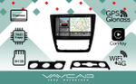 Магнитола для Skoda Yeti 2009-2018 (кондиционер) - Vaycar VA65-1225-2K на Android 13, 8-ядер, 2K QLED, ТОП процессор, CarPlay, 4G SIM-слот