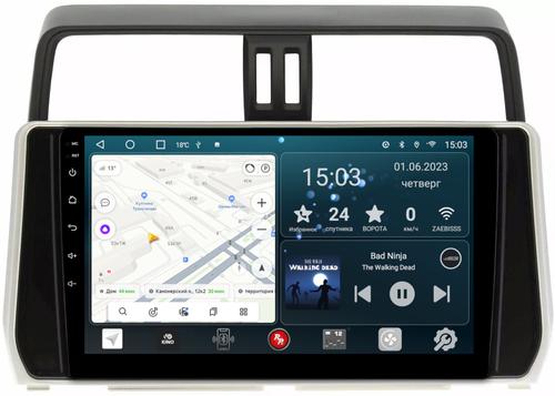 Магнитола для Toyota Land Cruiser Prado 150 2017-2023 - Redpower 365 Android 10, ТОП процессор, 6Гб+128Гб, CarPlay, SIM-слот
