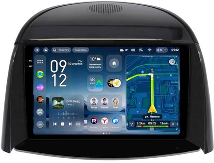 Магнитола для Renault Koleos 1 2008-2016 - Teyes CC4-PRO монитор 9.5" 2K QLED на Android 13, Snapdragon 778G, ИИ, CarPlay, DSP, 4G SIM-слот