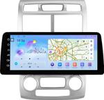 Магнитола для KIA Sportage 2 2004-2008 - FarCar монитор 12.3" 2K QLED на Android 14, Быстрая, CarPlay, 4G SIM-слот