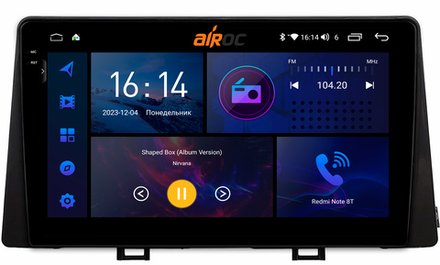 Магнитола для KIA Picanto 2017+ - AIROC 2K RI-2332 Android 12, QLed+2K, ТОП процессор, 8/128Гб, CarPlay, SIM-слот