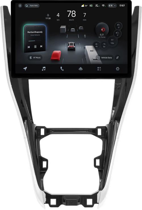 Магнитола для Toyota Harrier 3 XU60 2013-2017 (большая рамка) - Teyes CC4-PRO монитор 13" 2K QLED на Android 13, Snapdragon 778G, ИИ, CarPlay, DSP, 4G SIM-слот