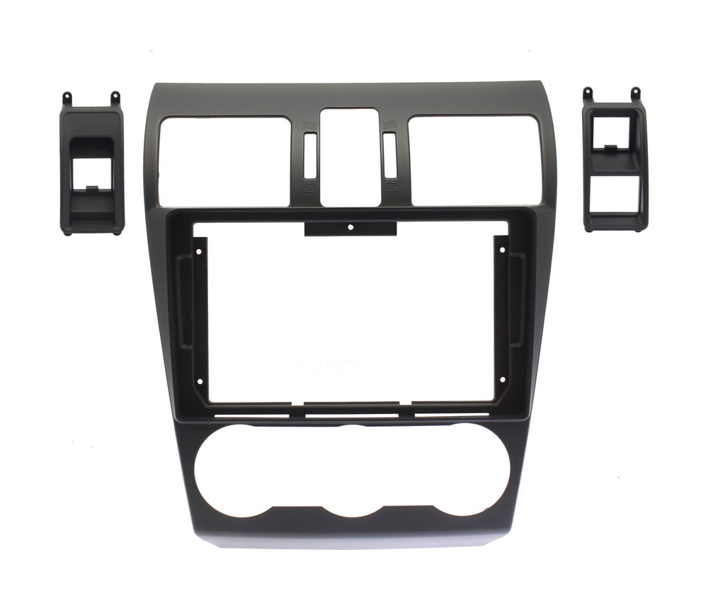 Комплект рамки с разъёмами 9"+can Subaru Forester 2013-2015 , Impreza, XV 2012-2015 (B) воздуховоды без окантовок, цветной экран