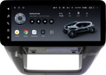 Магнитола для Nissan Patrol Y61 2004-2010 (рамка черная глянцевая) - Teyes LUX ONE ROUND монитор 12.3" 2K QLED на Android 10, CarPlay, 4G SIM-слот