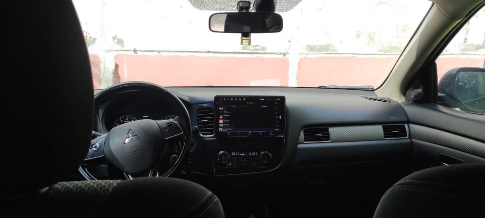 Магнитола для Mitsubishi Outlander 3 2012-2022 (левый руль, рамка 10) - Redpower 85156 PRO/PROmax ТОП звук, 2K QLED, Android 14, CarPlay, 4G SIM-слот