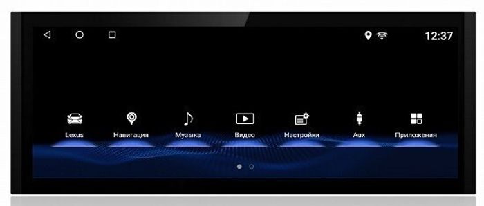 Магнитола для Lexus IS 2013-2019 (джойстик) - Kuberg MRW-3806 Android 11, Быстрая, SIM-слот, CarPlay