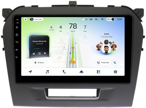 Магнитола для Suzuki Vitara 2015+ - Teyes CC4L монитор 9" IPS на Android 14, Snapdragon 662, CarPlay, 4G SIM-слот