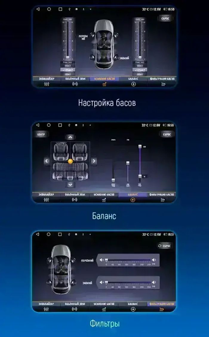 Магнитола для Jeep Grand Cherokee WK2 2013-2021 (взамен 8.4" экрана) - Kuberg EW-1076-2 QLed, Android 13, TS20, CarPlay, SIM-слот