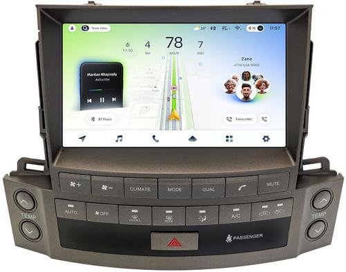 Магнитола для Lexus LX570 2009-2011 - Teyes CC4L монитор 9" IPS на Android 14, Быстрая, Snapdragon 662, CarPlay, 4G SIM-слот