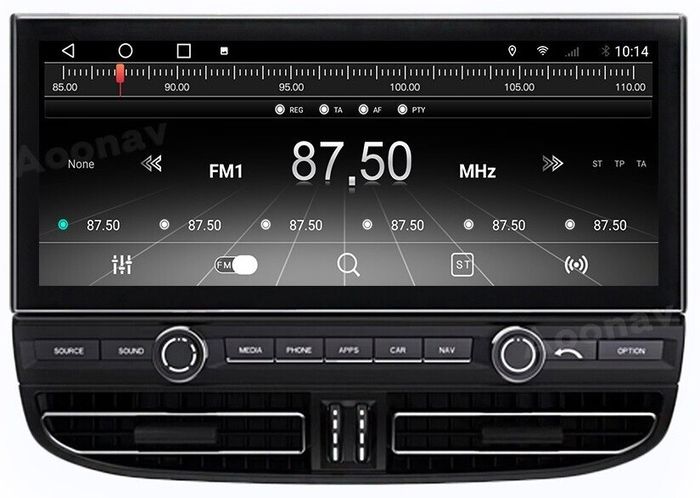 Магнитола для Porsche Cayenne 958 2010-2016 - Kuberg KP-P1201 монитор 12.3" на Android 10, Быстрая, CarPlay, 4G SIM-слот