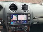Магнитола для Mercedes-Benz GL (X164), ML (W164) 2005-2012 (рамка с крутилками и кнопками) - Kuberg EW-9950 QLed, Android 12, Быстрая, CarPlay, 4G SIM-слот