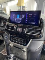 Магнитола для Toyota Land Cruiser 200 2015-2021 (с JBL и 360) - RDL-LC200-High монитор 12.3" на Android 12, 8/128Гб, CarPlay, 4G SIM-слот
