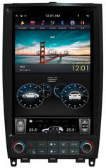 Магнитола для Infiniti EX25, EX35, EX37, QX50 2007-2017 - Kuberg ZF-1250-GE экран 12.1" в стиле "Тесла" на Android 13, 8/128Гб, CarPlay, 4G SIM-слот