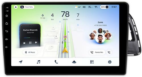 Магнитола для Audi Q5 8R 2008-2016 с джойстиком MMI - Teyes CC4L монитор 10" IPS на Android 14, Snapdragon 662, CarPlay, 4G SIM-слот