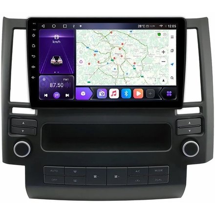 Магнитола для Infiniti FX35, FX45 2003-2005 - Kuberg SF-9279-1 IPS, Android 10, 8 ядер (TS18), 4G SIM-слот