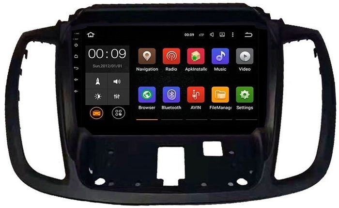 Магнитола для Ford Kuga 2011-2019 - Airok RX-1717 Android 13, Быстрая, SIM-слот