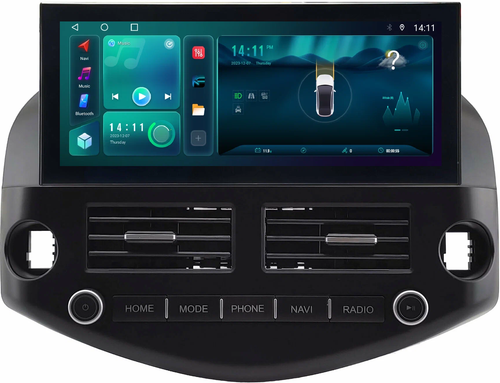 Магнитола для Toyota RAV4 30 2005-2012, Vanguard - Kuberg KP-T1221FW монитор 12.5" в стиле LEXUS на Android 12, TS10, CarPlay, 4G SIM-слот