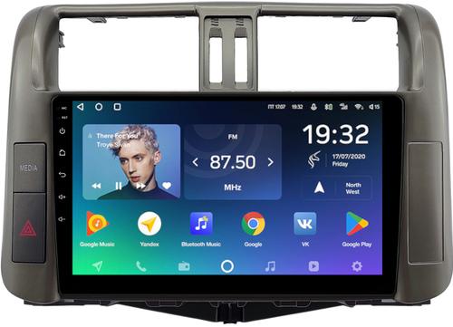 Магнитола для Toyota Land Cruiser Prado 150 2009-2013 (взамен 7" навигации) - Teyes CC2 PLUS Android 10, ТОП процессор, 4-64, SIM-слот