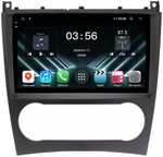 Магнитола для Mercedes-Benz C W203 2004-2007 - FarCar DX1262M монитор 9.5" IPS на Android 13, 4+64Гб, CarPlay