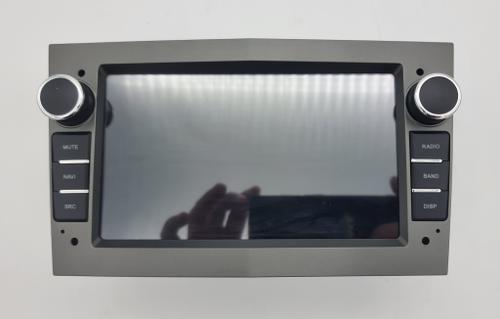 Магнитола для Opel Astra H, Antara, Corsa, Vectra, Zafira B (вниз, серая) - Kuberg KP-7132G-S10 (кнопки и крутилки) Android 12, ТОП процессор, 4Гб+64Гб, CarPlay, SIM-слот