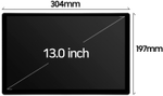 Магнитола для Mitsubishi Pajero 3, Montero 3 1999-2006 (рамка черная) - Teyes CC3-2K монитор 13", QLED+2K, Android 10, ТОП процессор, 4G SIM-слот, CarPlay