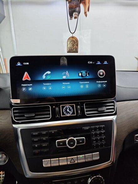 Магнитола для Mercedes-Benz ML (W166), GL (X166) 2011-2015 - RDL-7712 монитор 12.3" на Android 13, 8Гб+128Гб, CarPlay, 4G SIM-слот