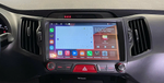Магнитола для KIA Sportage 2010-2016 (низкая комплектация) - Kuberg QLed, Android 13, TS20, CarPlay, SIM-слот