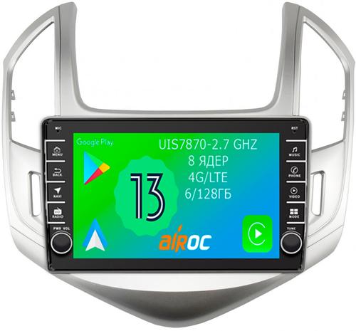 Магнитола для Chevrolet Cruze 2012-2015 - Airoc AB-1305 (кнопки и крутилки), Android 13, TS20, 6/128Гб, SIM-слот, CarPlay