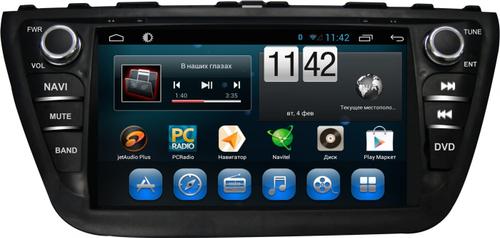Магнитола для Suzuki SX4 2 2013-2021 - Kuberg KR-8070-S9 на Android 8, 8-ЯДЕР, 4ГБ-64ГБ, SIM-слот