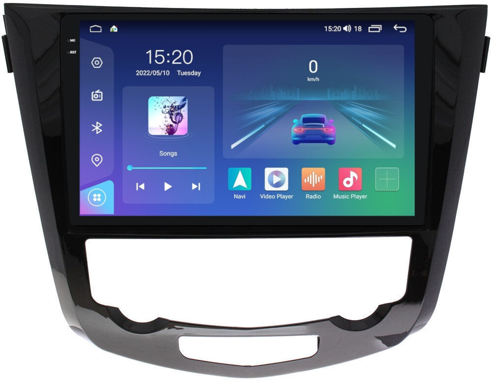 Магнитола для Nissan X-Trail T32, Qashqai J11 2014-2022 - Parafar PF988LUX2U2K на Android 13, QLED+2K, ТОП процессор, 8Гб+128Гб, CarPlay, 4G SIM-слот