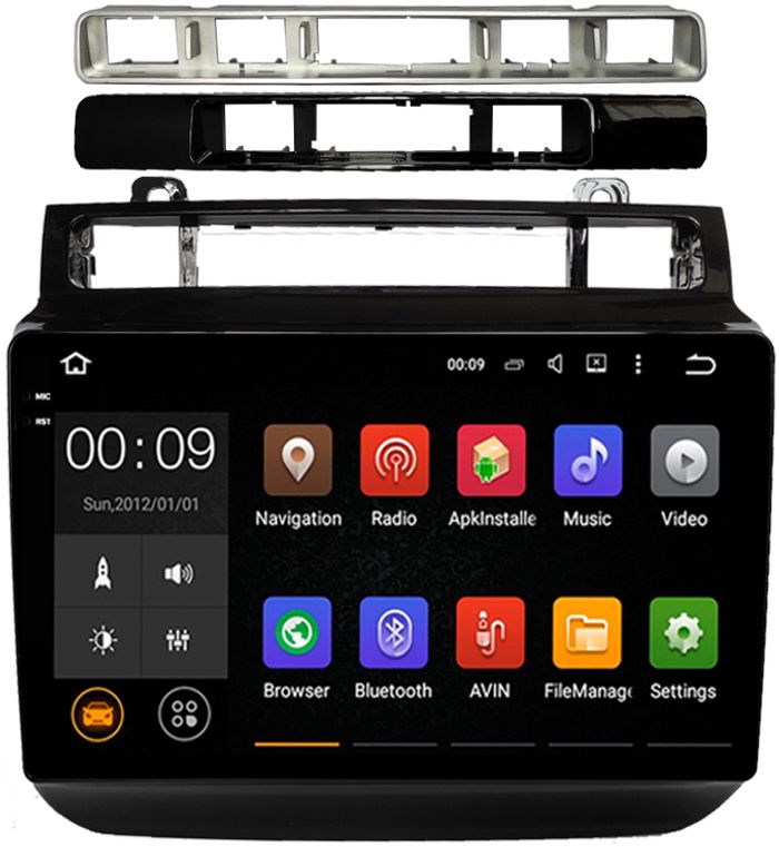 Магнитола для VW Touareg 2010-2018 (RCD550) - AIROC 2K RX-3712 Android 13, QLed+2K,  ТОП процессор, 8/128, CarPlay, SIM-слот