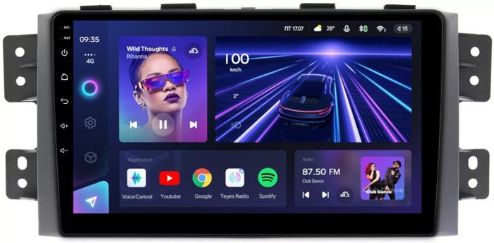 Магнитола для KIA Mohave 2008-2017 - Teyes CC3L на Android 10, 8-ядер, CarPlay, 4G SIM-слот