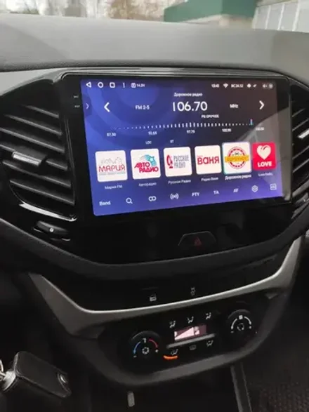 Магнитола для Lada Vesta 2015-2022, Vesta Cross - Kuberg OL-9061 QLed+2K, Android 12, TS10, CarPlay, 4G SIM-слот