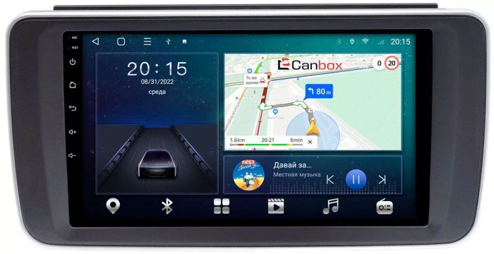 Магнитола для Nissan Leaf 2 2017-2023 - CanBox 9-1427 Android 10, 8-ядер, SIM-слот