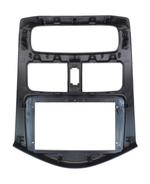 Комплект рамки с разъёмами 9" Chevrolet Spark, Ravon R2 (M300) 2009-2016 (глянец)【F1】