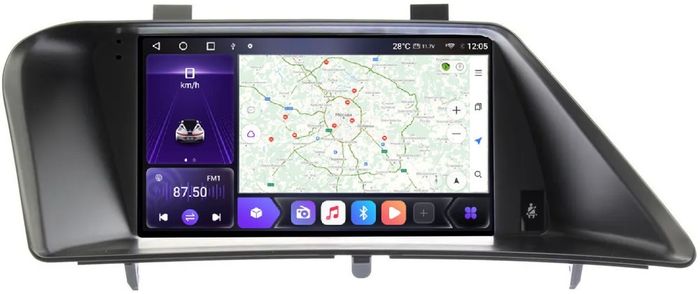 Магнитола для Lexus RX270, RX350 AL10 2009-2015 (цветной) - Kuberg SF-9811 QLed+2K, Android 12, TS10, CarPlay, 4G SIM-слот