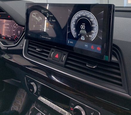 Магнитола для Audi Q5 2017-2020 - ТС-8505-L монитор 12.3" на Android 13, 8Гб+128Гб, CarPlay, 4G SIM-слот