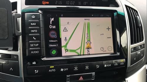 Мультимедиа блок для Land Cruiser 200 2012-2015 - RDL-LC200-12 на Android 10, 8/128Гб, CarPlay, 4G SIM-слот
