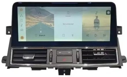 Магнитола для Infiniti QX56/QX80 2010-2019 (поддержка Bose, 360 и мониторов) - Kuberg SL-N1230 Android 12, 8ГБ-128ГБ, SIM-слот, CarPlay, 2K