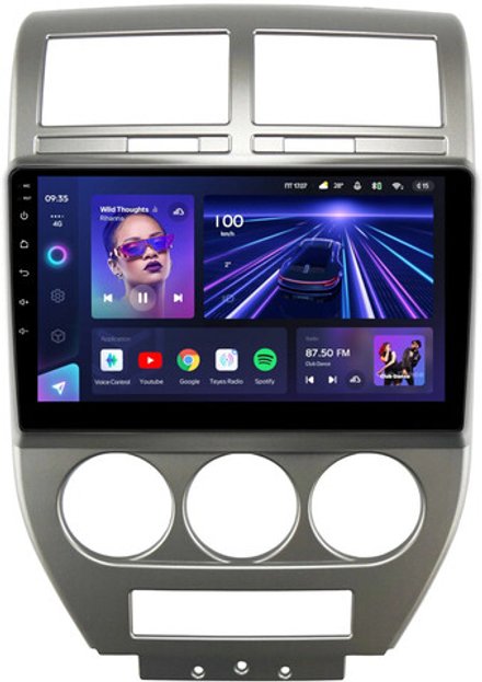 Магнитола для Jeep Compass 2006-2010 - Teyes CC3 Android 10, ТОП процессор, 4/32 Гб, CarPlay, SIM-слот