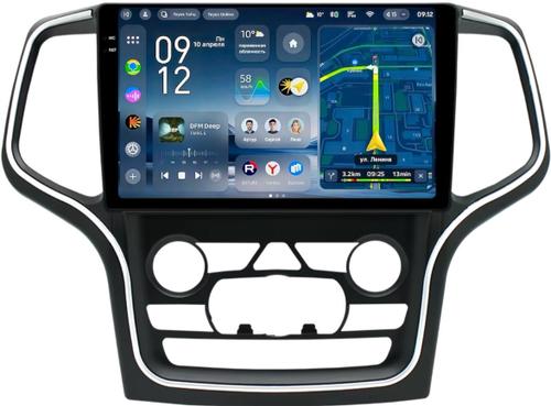 Магнитола для Jeep Grand Cherokee WK2 2013-2021 (ШГУ 8.4") - Teyes CC4-PRO монитор 10.36" 2K QLED на Android 13, Snapdragon 778G, ИИ, CarPlay, DSP, 4G SIM-слот