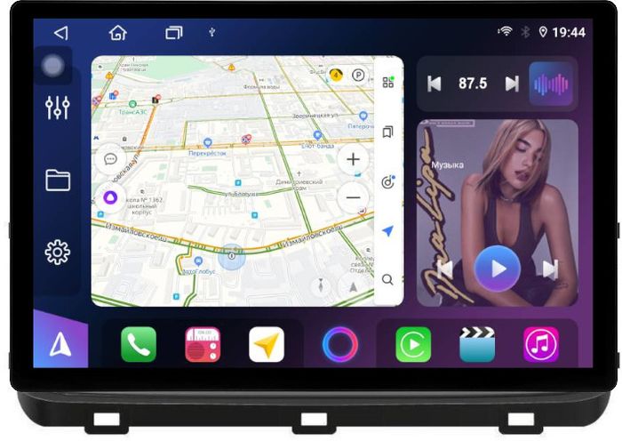 Магнитола для KIA Ceed 3 2021+ - FarCar BX877 монитор 13" 2K QLED на Android 13, Быстрая, CarPlay, 4G SIM-слот