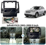 Магнитола для Infiniti FX35, FX45 2003-2005 - Kuberg SF-9279-1 IPS, Android 10, 8 ядер (TS18), 4G SIM-слот
