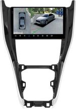 Магнитола для Toyota Harrier 3 XU60 2013-2017 (большая рамка) - FarCar BX10-360-9534F1 монитор 10.36" 2K QLED на Android 13, Быстрая, CarPlay, 4G SIM-слот, 4 камеры в комплекте